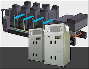 東邦精機 新製品 UV乾燥 環境 消臭 印刷機 周辺機器 スプレー 乾燥装置